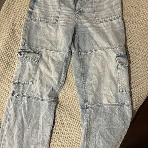 SO Women's Light Blue Boyfriend Jeans